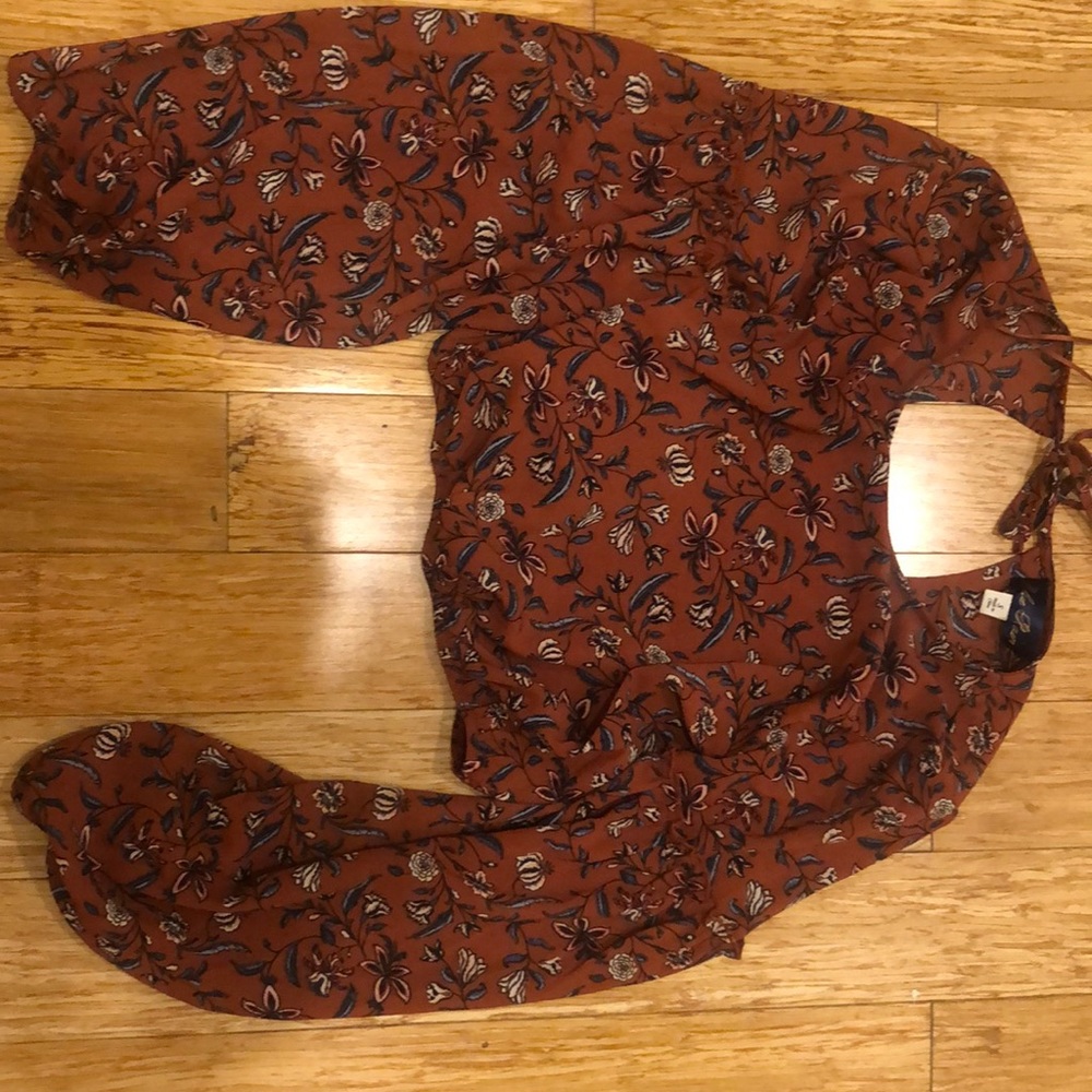 Boho sleeve top